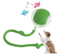 Vgpbphj Interactive Rolling Dog Ball, 2024 New Upgrade Automatic Rolling Ball for Dogs, Electric Self Rolling Ball Dog Toy, Dog Toys for Small and Medium Dogs (Green)