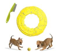 Vgpbphj Mellow Dog Calming Ball, The Mellow Dog Calming Ball, Indestructible Dog Tennis Balls, Emotional Support Bouncy Dog Toy Balls, Durable Dog Balls Dog Toys for Aggressive Chewers (D)