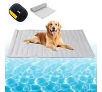 Vgpbphj Pfotenchill - The Innovative Cooling Mat for Dogs, Self-Cooling Cool Bed, Ice Cooler Fabric, Protects Your Dog from Overheating, Machine Washable Foldable, for Home, Travel (XL-150 * 101cm)