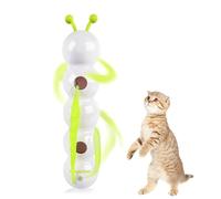 Vgpbphj Whirlie Cat Toy, Whirlie Smart Motion Cat Toy with Worm Design, Interactive Teaser for Indoor Cats, Suction Cup Design for Easy Installation, Wall & Window Mounted (1 Set)