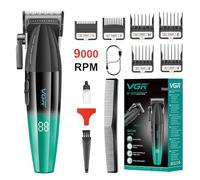 Vgr 003 Fresh Fade Hair Clipper, Professional Trimmer, Cord/Cordless Rechargeable Hair Cutting Tools with Led Display