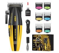 VGR 285 Fresh Fade Men's Professional Hair Trimmer, 9000 rpm Professional Hair Trimmer, Wireless Compact Clipper Hair Trimmer, Lightweight Versatile Hairdresser Hair Machine with LED Display