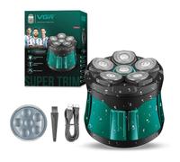 VGR 373 Cordless Bald Head Shaver for Men with 6D Floating Tool Head