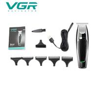 VGR Electric Mens Hair Clipper Beard Shaver Cordless Trimmer with 5 Combs