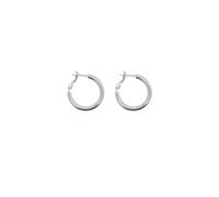 VGRDTW Hoop Earrings for Women, Silver Hoops Earrings for Women, Huggie Earrings, 20MM Round Classic & Elegant Design, Perfect for Daily Wear, Gifts, Work & Social Occasions