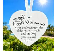 VGRDTW Retirement Gifts for Women, Funny Retirement Gift for Women, Hanging Plaque Thoughtful Keepsake for Retiree, Coworker, Boss, Teacher, Nurse, Friend, Elegant Party Décor