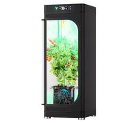 VGrow All-in-One Smart Grow Box, Professional System with Samsung LM301H EVO Grow Light, Advanced Circulation & Ventilation System, Irrigation, Nutrient, Magnetic Window for Indoor Hydroponics
