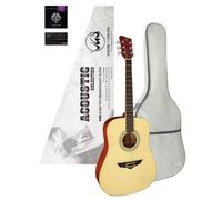 VGS Acoustic Selection Mistral, Western Guitar Set with Tuner and Gig Bag