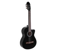 VGS Student Electric 4/4 Classical Guitar Black