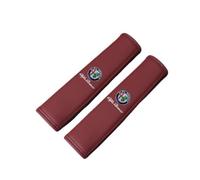 VGTDCDT 2 Car Seat Belt Cover for Alfa Romeo Giulia 952 Series 2016-, Soft Padded Shoulder Protector Reduces Neck Chafing on Long Drives and Daily Commute,Red