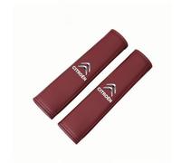 VGTDCDT 2 Car Seat Belt Cover for Citroen Oli Concept 2022, Soft Padded Shoulder Protector Reduces Neck Chafing on Long Drives and Daily Commute,Red