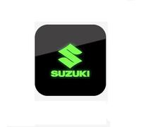 VGTDCDT Auto Fuel Tank Cover Sticker for Suzuki Samurai, Car Styling Sticker, Fuel Cap Decoration Cover, for Petrol/Diesel Caps, glow-in-the-dark