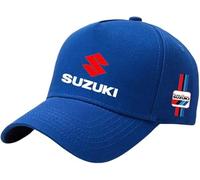 VGTDCDT Baseball Cap for Suzuki Swift SX4 S-Cross Ignis Vitara Solio Bandit Swace, Cotton Men's Women's Adjustable Baseball Cap - One-Size,Blue