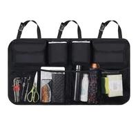 VGTDCDT Car Boot Organiser for Volvo EX60 2025, Car Organiser,Portable Waterproof Boot Storage for Kids,Multi-Pocket Children's Travel Storage