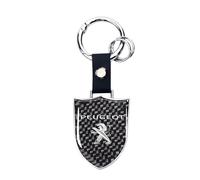 VGTDCDT KeyRings for Peugeot 205 GTI, Keyrings for Car Keys for Dad Mum Grand Parents Mothers Day Key Chain Ring,Silver