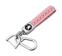 VGTDCDT KeyRings for Peugeot 508 I SW 2010-2014, Keyrings for Car Keys for Dad Mum Grand Parents Mothers Day Key Chain Ring,Pink-B