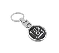VGTDCDT KeyRings for Smart Brabus, Keyrings for Car Keys for Dad Mum Grand Parents Mothers Day Key Chain Ring,Bla-ck
