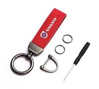 VGTDCDT KeyRings for Volvo V40 V50 V60 V70 V90 Cross Country Rdesign, Keyrings for Car Keys for Dad Mum Grand Parents Mothers Day Key Chain Ring,D