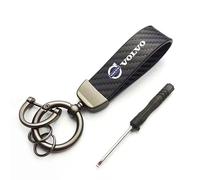 VGTDCDT KeyRings for Volvo V40 V50 V60 V70 V90 Cross Country Rdesign, Keyrings for Car Keys for Dad Mum Grand Parents Mothers Day Key Chain Ring,B