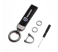 VGTDCDT KeyRings for Volvo V40 V50 V60 V70 V90 Cross Country Rdesign, Keyrings for Car Keys for Dad Mum Grand Parents Mothers Day Key Chain Ring,A