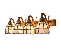 VGTLAKEX Wall Lights Sconces Minimalist Wall Sconce Warm Color Antique Small Balcony Corridor Interior Lamp Handmade Glass Lampshade