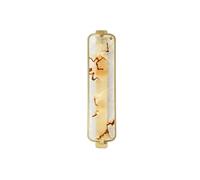 VGTLAKEX Wall Lights Sconces Wall Lamp Zen Chinese Lamp Living Room Tv Background Wall Tea All Copper Enamel Color Lighting Indoor Decorative Sconces Light(C)