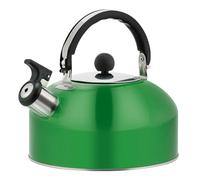 Vgvgaj 1.8L Whistling Kettle Stainless Steel Camping Whistling Kettle Whistle Teapots Small Water Kettles with Handle for Kitchen Coffee Iced Tea Maker Boiling