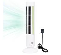 Vgvgaj 33cm Standing Bladeless Fan Tall Tower Fans Cooling Small Bladeless Tower Cooler Space Saving Low Noise Quiet Vertical For Home Desk Use