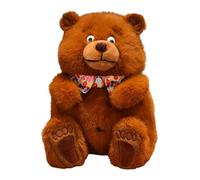 Vgvgaj Cuddly Bear, Plush Bear, Cute Animal Plush Pillow, Cartoon Sleeping Doupching for The, Huggable Soothing Companion for Car Show at Home