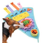 Vgvgaj Dog Snuffle Mat Treat Puzzle | Aircraft Design Pet Sniffing Pad - Slow Feeder Puzzle Toy For Boredom Relief Interactive Cat, Rabbits Bowl