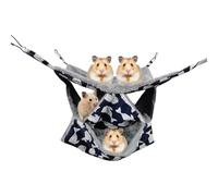 Vgvgaj Hamster Bed - Soft and Warm Washable Nest with Hooks, Bed for Small Animals, Hammocks for Ferret, for Squirrel Parrot Gerbil Winter Home Apartment