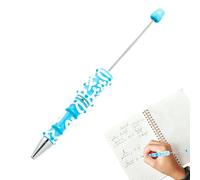Vgvgaj Pearl Pens - Ballpoint Pen with Beads and Cartridge Shape | Craft Supplies School Supplies for Home School Teacher Student Gift