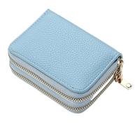 VGVSBG Cross Border Card Bag Solid Colo Large Capacity Multiple Card Slots Anti demagnetization Compact Wallet ID Slot New Card Holder