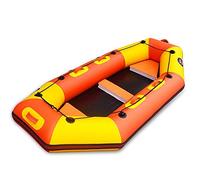 VGVSBG Inflatable Boat, 4 Person Touring Kayaks, Fishing Rubber Boat, Portable Dinghy Raft with Paddles, Swimming Beach Pool