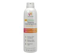 vH essentials Personal Cleansing Spray, pH Balancing Lactic Acid, Sting-Free, Witch Hazel Formula, Fragrance Free, Paraben Free, Sprays Upside Down for Easy External Intimate Cleansing, 4 Floz