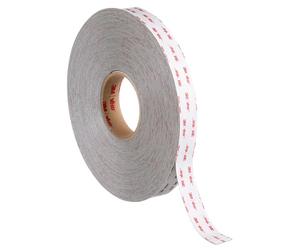 VHB 3M Double Sided Foam Tape 4941P, 19 mm x 3 m, 1.1 mm, Grey, 1 Roll | Excellent Adhesion to Most Metals, Polycarbonate and ABS