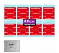 VHB 4910 Clear, Extra Strong Double Sided Sticky Pads, Ideal for Number Plate, License Plate, Home Decor, 3m Adhesive Pads [ROOMWATCHMAN (R)] (50mm x 50mm, 8 Pads)