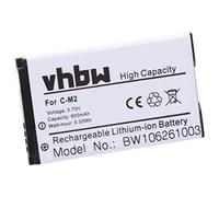 vhbw 1 x Battery Compatible with BlackBerry 8120, 8130 PDA Notepad Tablet (900 mAh, 3.7 V, Li-ion)