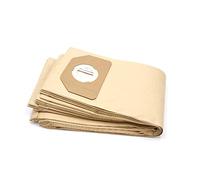 vhbw 10 Paper Filter Bags compatible with Kärcher A 2701, A 2731 pt, A 2801, A 2801 plus, K 2701, K 2701 TE, K 2801 Vacuum Cleaner, brown