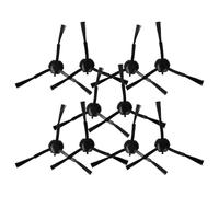 vhbw 10 x Side Brushes Compatible with Dreame X30 Ultra, S20 Ultra Robot Vacuum Cleaner, Cleaning Brush Set, Black