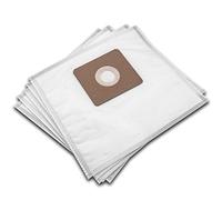 vhbw 10 x Vacuum Cleaner Bags Compatible with Dirt Devil Swiffy Plus Vacuum Cleaner - Micro Fleece, 26 cm x 24 cm, White