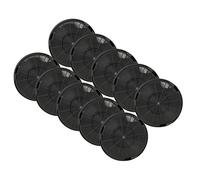 vhbw 10x Activated Carbon Filter compatible with AEG 94212280102, 94249234200, 94249234100, 94212299500, 94212280103 Extractor Hood - 19.6 cm
