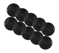 vhbw 10x Activated Carbon Filter compatible with Arthur Martin AFC60151X, AFC90151X Extractor Hood - 15 cm
