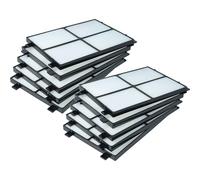 vhbw 10x Air Filter G3 / ISO Coarse 45% compatible with Zehnder CLD Vent, Ventilator (coarse dust filter)