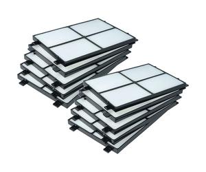vhbw 10x Air Filter G3 / ISO Coarse 45% compatible with Zehnder CLD Vent, Ventilator (coarse dust filter)