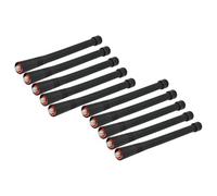 vhbw 10x Antenna Replacement for Motorola NAE6522AR, PMAE4003A for Walkie-Talkie - 15.5 cm Black