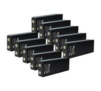 vhbw 10x Battery Replacement for Scanreco EEA2512, EEA4404, IM6024, 708031757 for Industrial Radio Remote Control (1500 mAh, 7.2 V, NiMH) - Black