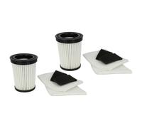 vhbw 10x Filter compatible with Dirt Devil Centec M2827-6, M2827-5, M2827-8, M2827-7, M2827-2, M2827-1, M2827-4, M2827-3, M2827 Vacuum Cleaner