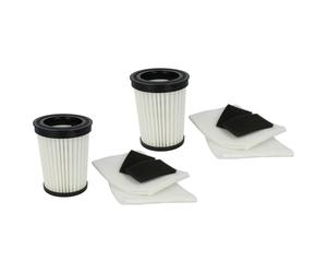 vhbw 10x Filter compatible with Dirt Devil Centec M2827-6, M2827-5, M2827-8, M2827-7, M2827-2, M2827-1, M2827-4, M2827-3, M2827 Vacuum Cleaner
