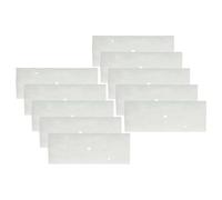 vhbw 10x fine Filter Compatible with Panasonic NH-P80S1, NH-P80G2, NH-P80G1, NH-P80 Tumble Dryer